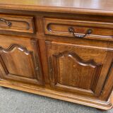 English solid wood sideboard 2 drawers 2 doors