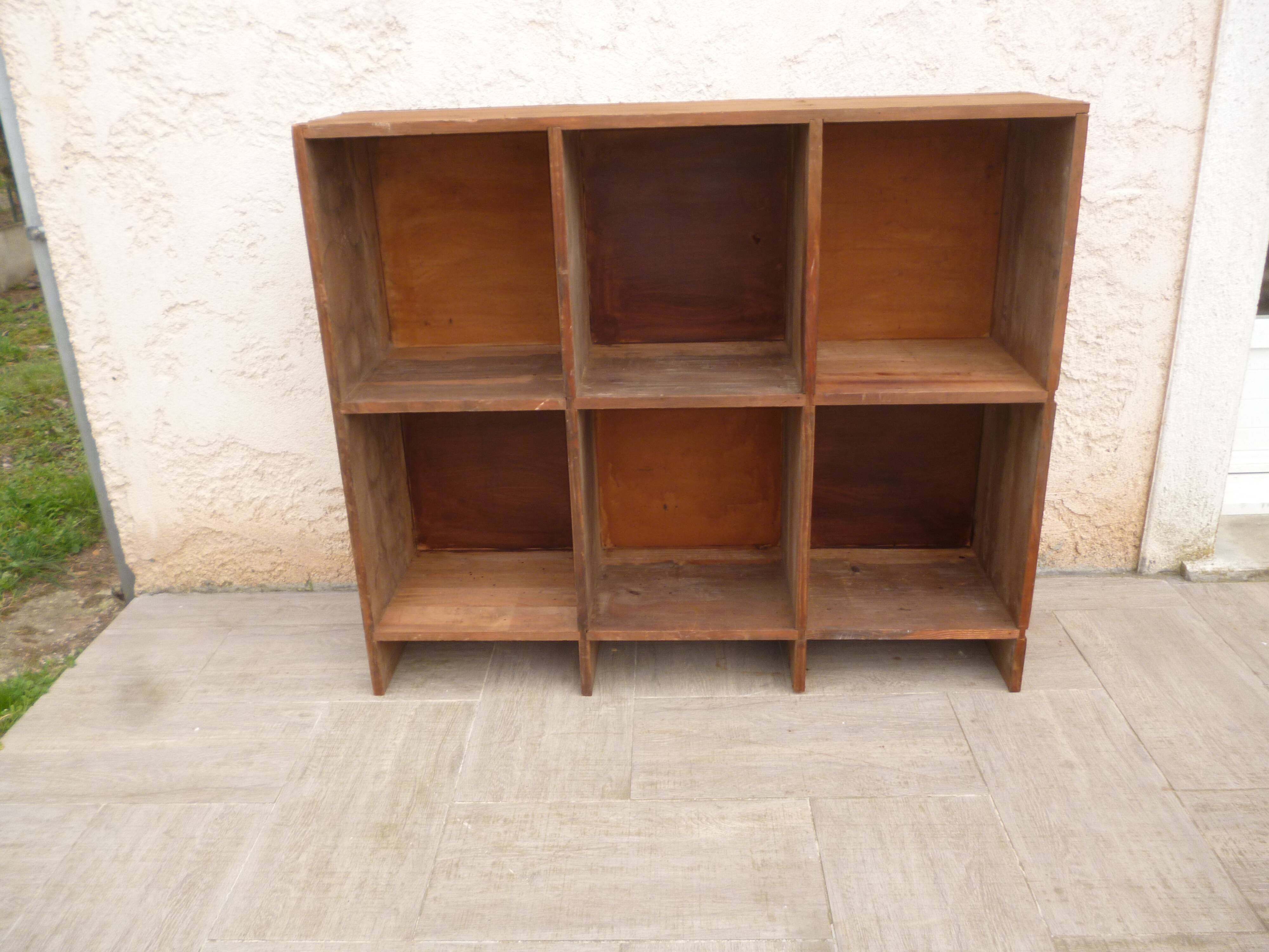 Antique locker cabinet