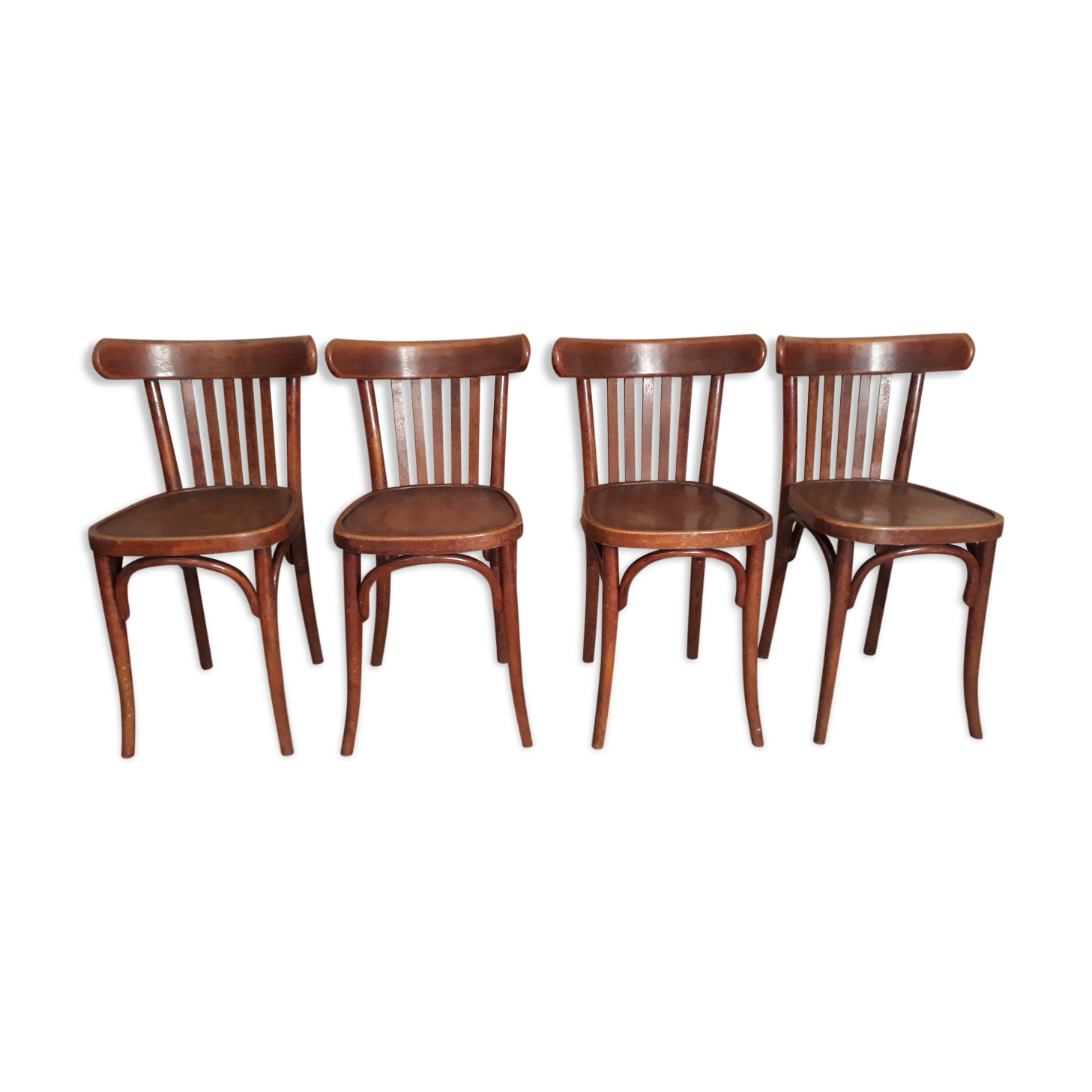 Suite of 4 chairs bistro 5 bars