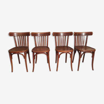 Suite of 4 chairs bistro 5 bars