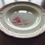 Assiette creuse en terre de fer Boulenger & Cie Choisy