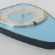 Clock clock in formica 50s/60s