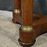 Tripod Pedestal Table in Mahogany, Empire Style – Early 20th Century