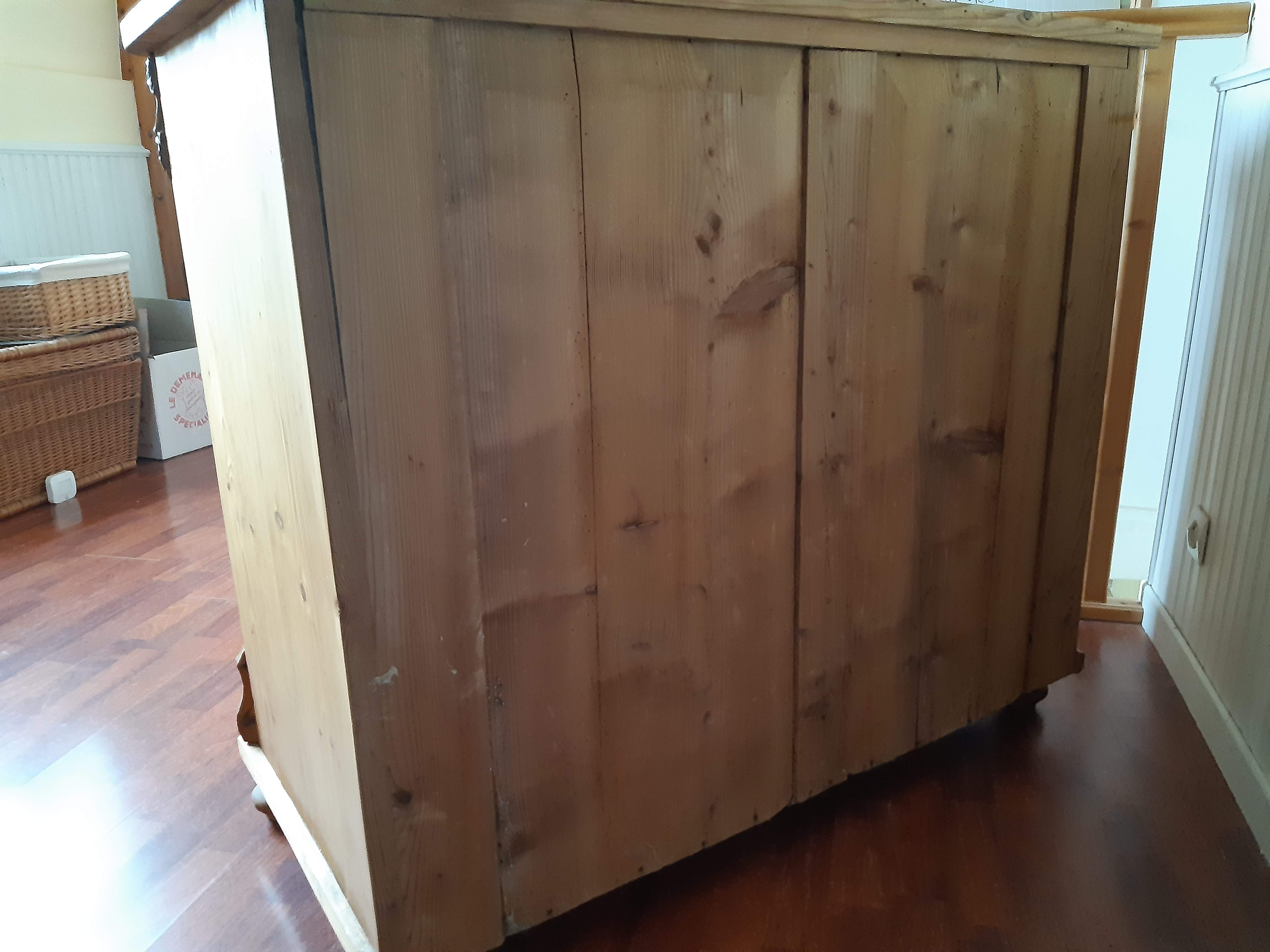 Buffet 19th austrian pine solid work