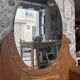 Coiffeuse buffet vintage Art Déco Mélissande 2 portes et miroir