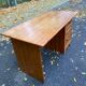 Scandinavian solid wood desk with drawer, 132cm