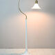 Vintage C-shaped lamp