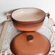 Mama Le creuset Cassette in enamelled cast iron by Enzo Mari