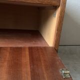 Vintage chest of drawers / sideboard from the 50s in golden oak