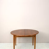 Vintage teak table with two extensions