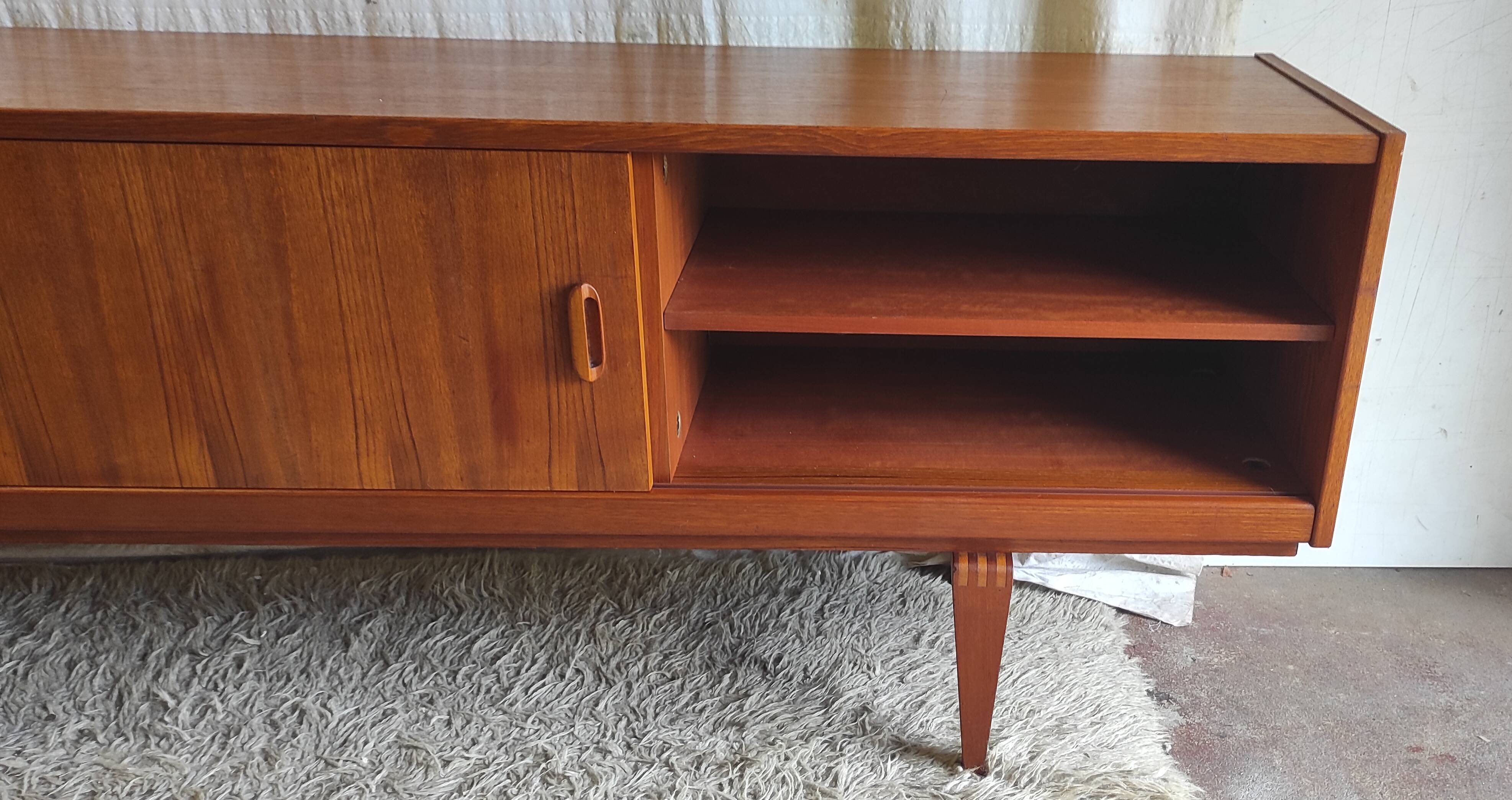 Scandinavian enfilade style in teak - Arnø furniture - 1950s/60s