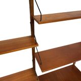 Vintage Poul Cadovius Royal System wandsysteem wandmeubel