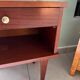 Vintage wooden bedside table