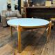 Table basse ronde vintage