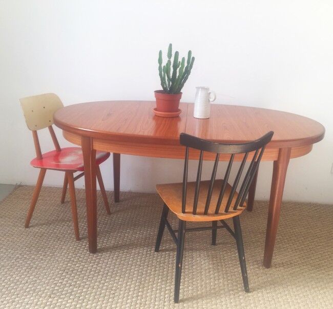Table à diner papillon années 50/60