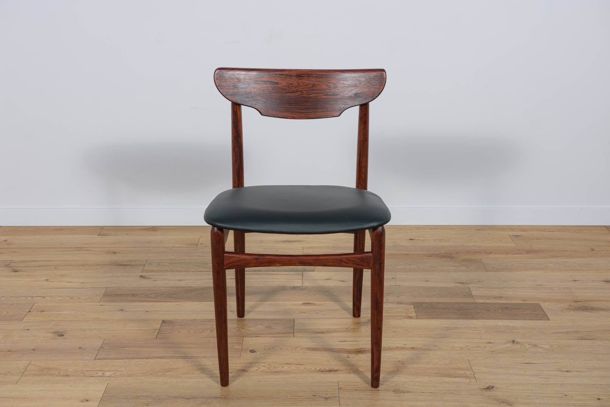 Chaises mid-century en palissandre, danemark, set de 4