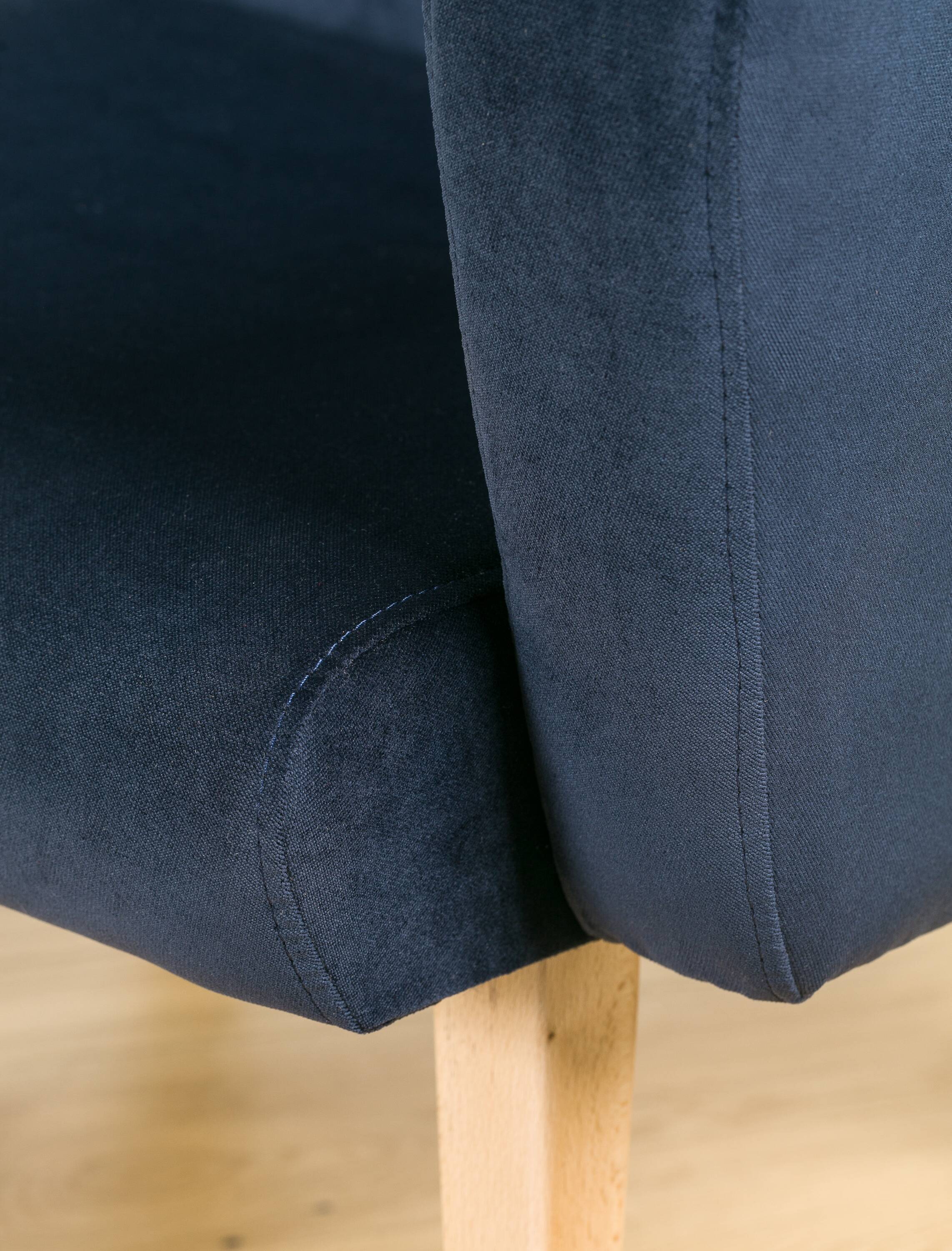 Ensemble de 2 fauteuils en velours de jitona, années 60
