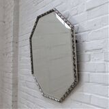 Vintage octagonal mirror