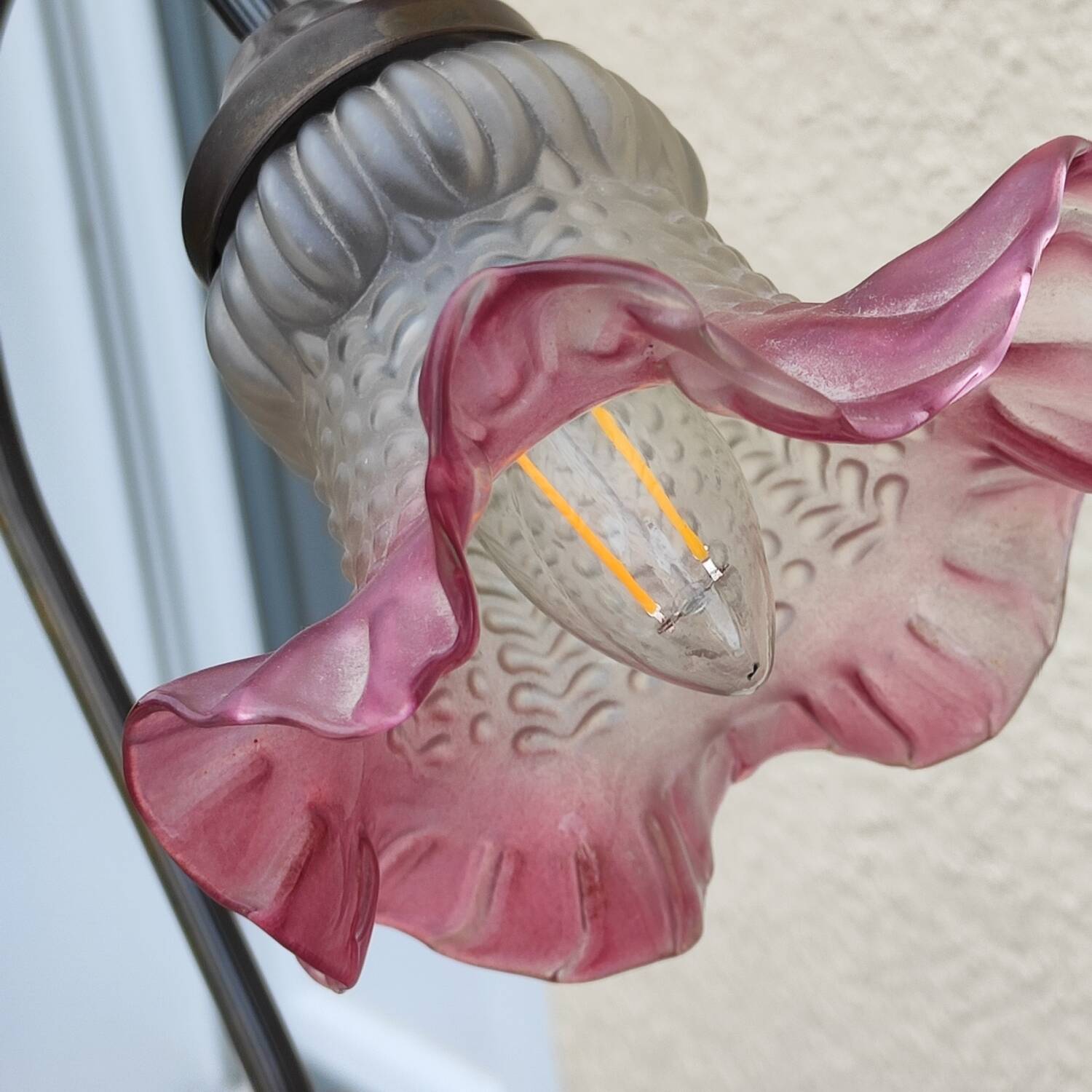 Art deco swan neck lamp See Delmas