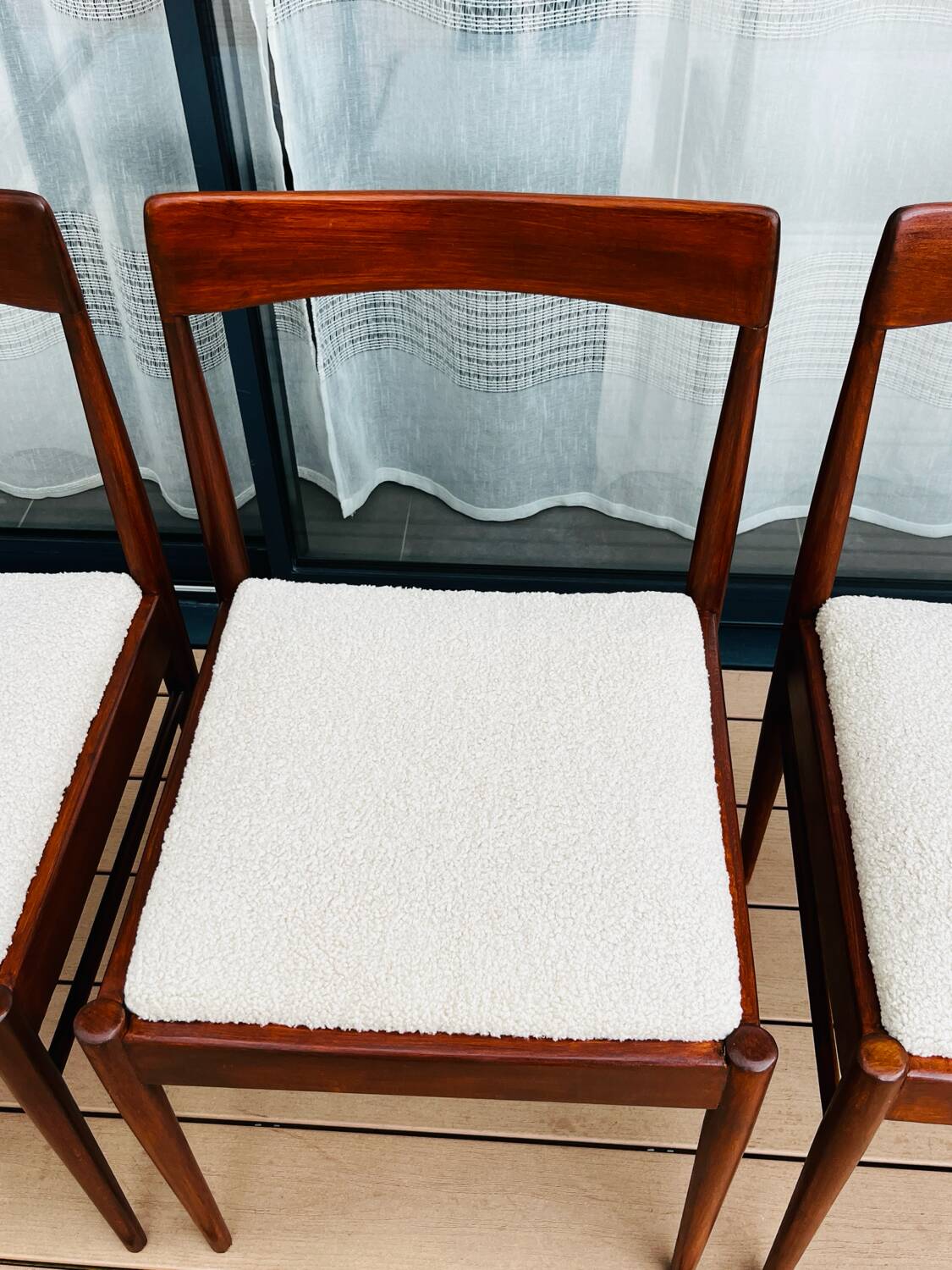 4 Scandinavian chairs 1960