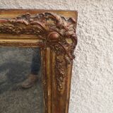 Miroir ancien de cheminée