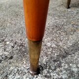 Extendable table with extensions old vintage compass legs design XXeme