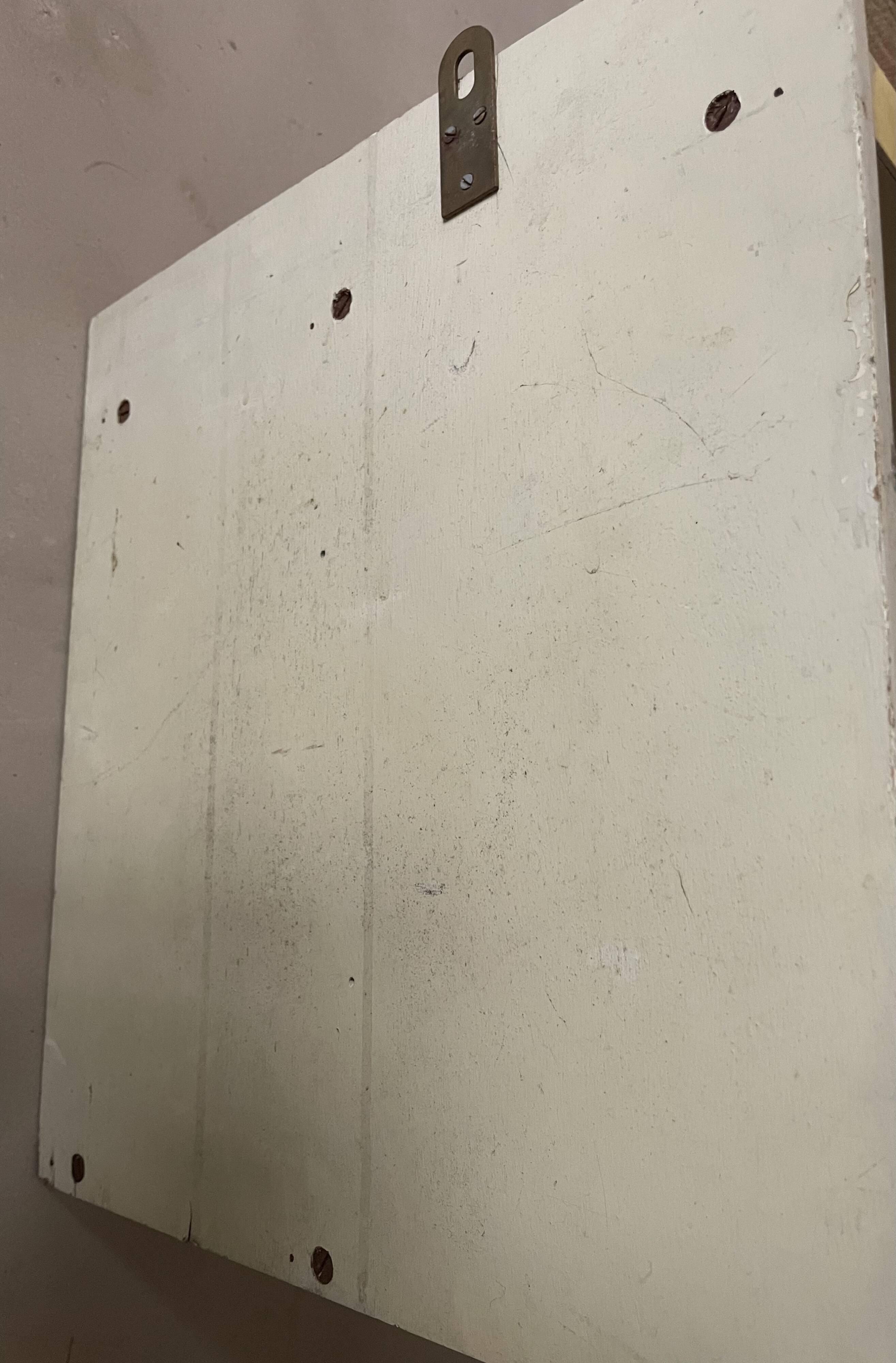 Set of 2 Formica corner shelves