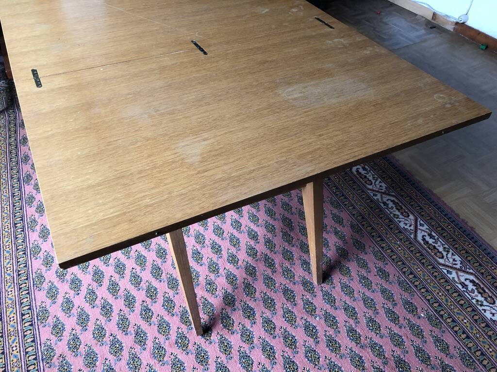 Vintage 60s transformable table