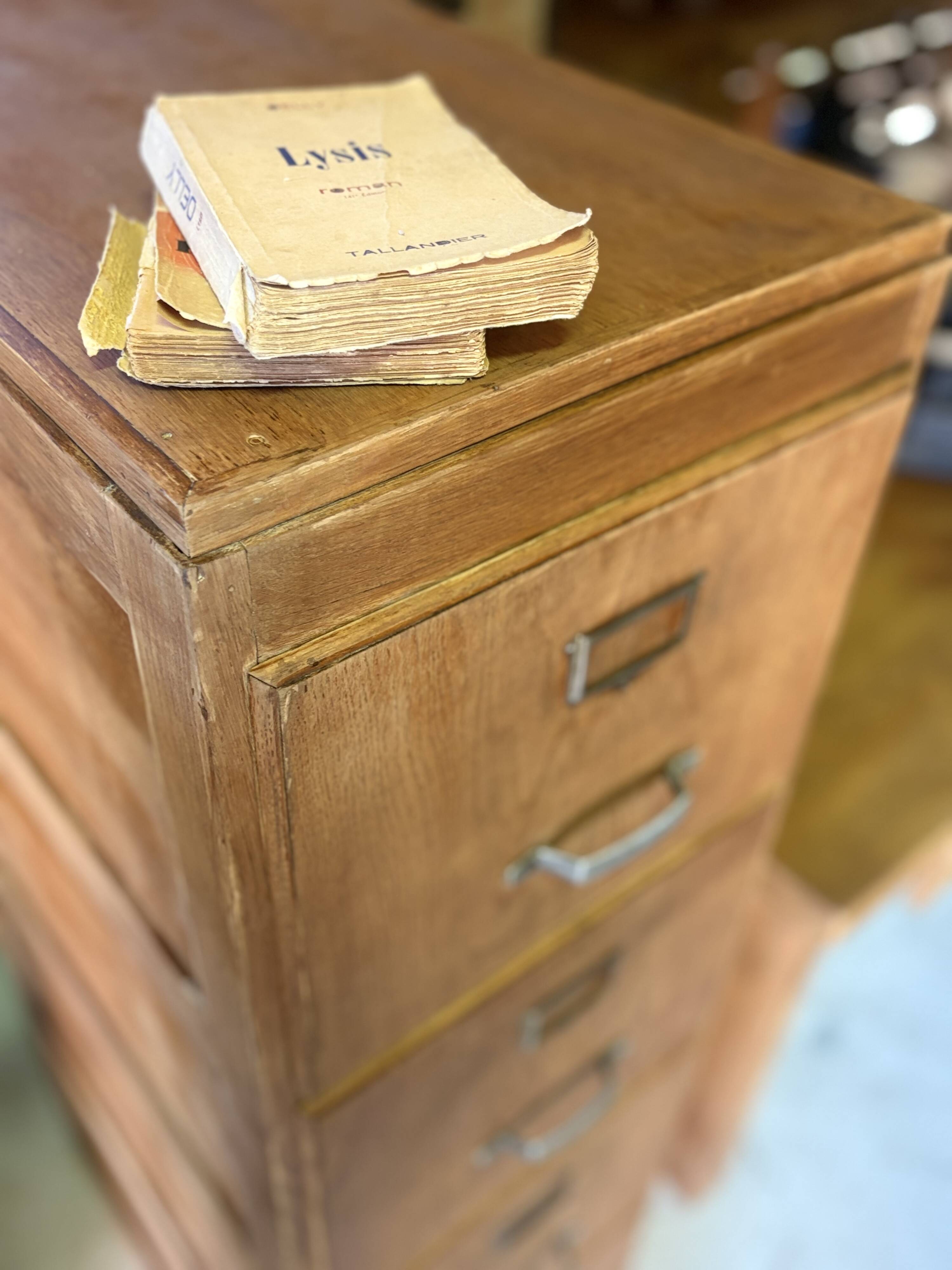 Renovated antique notary's binder