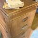 Renovated antique notary's binder