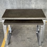 Nest of Draenert Slate Stone Tables