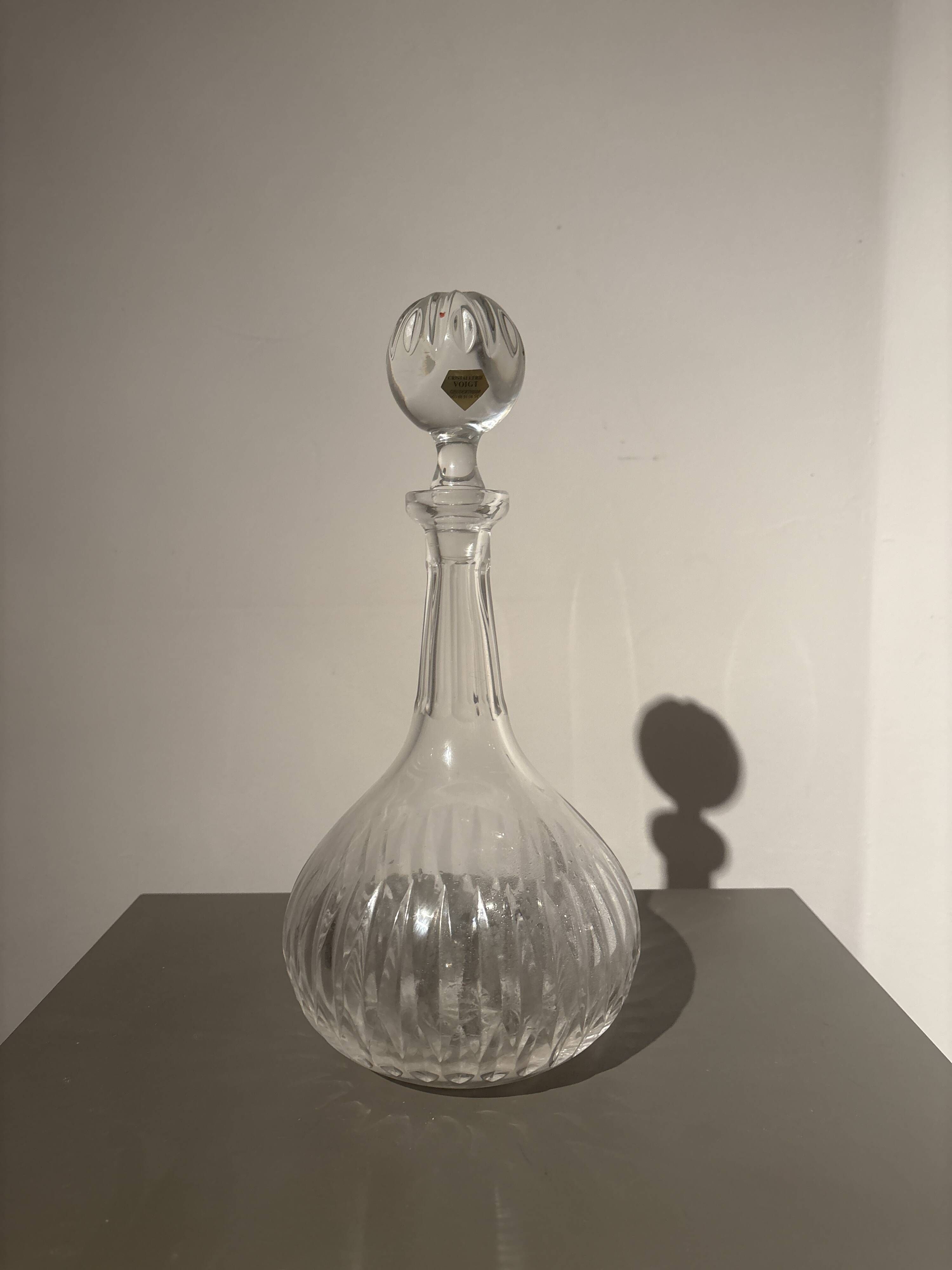 Carafe à décanter en Cristal
