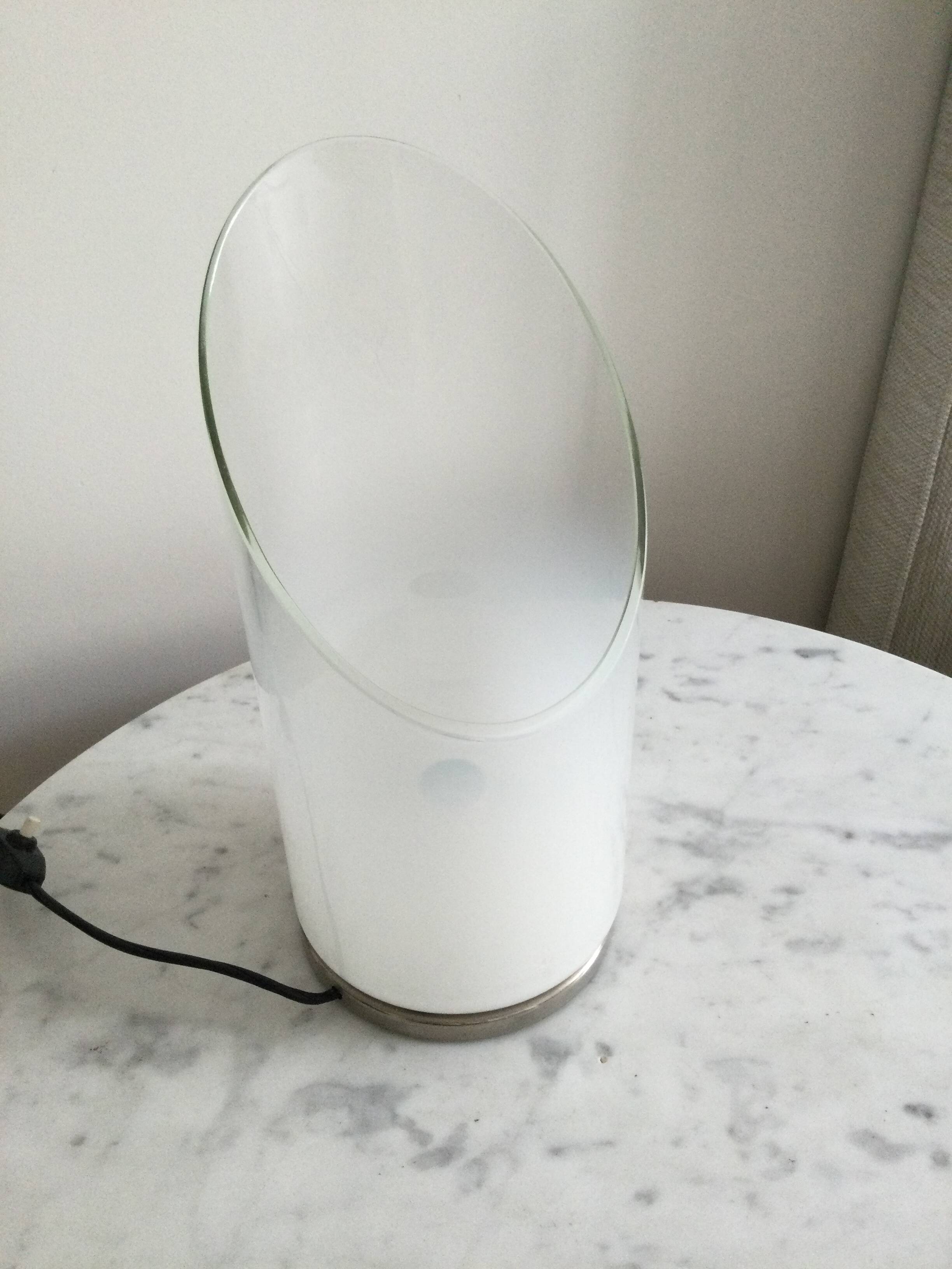 Murano glass table lamp edited by MAZZEGA Italy, 1970'