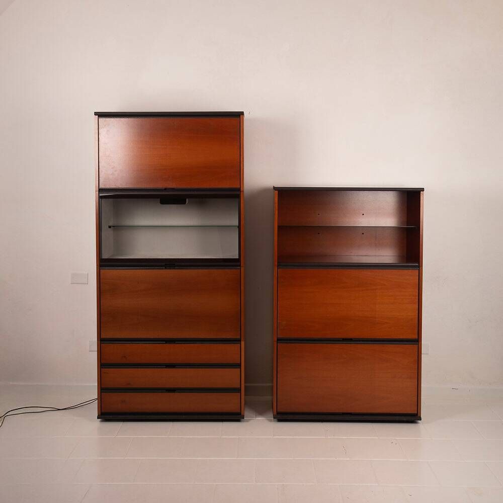 Hilton bar cabinets by Lodovico Acerbis and Giotto Stoppino for Acerbis, 1975