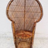 Emmanuelle rattan armchair