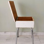 Vintage storage stool