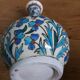 Vase soliflore décor peint Iznik Turquie