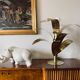 Palm tree brass floor/table lamp, Bottega Gadda Italy, 1960