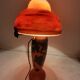 Lampe en verre- art nouveau