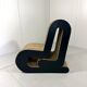 Sculpted cardboard & plywood lounge chair, 1990’s