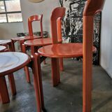 Set of 6 rey chairs by bruno rey for kusch and co
