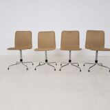 Set of 4 Brabantia dining chairs, The Netherlands 1950's