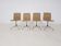 Ensemble de 4 chaises à manger Brabantia, Pays-Bas des années 1950
