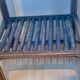 Pair of rattan bedside tables