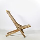 Fauteuil pliable scandinave, 1980
