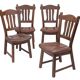 Set de 4 chaises de salle à manger