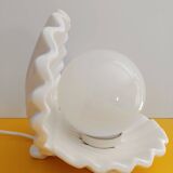 Vintage shell lamp, night light