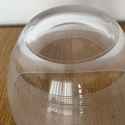 Pair of modernist salad bowls in Scandinavian style.
