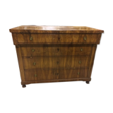 Walnut dresser 4 drawers