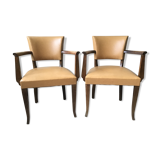 Pair of bridge chairs
